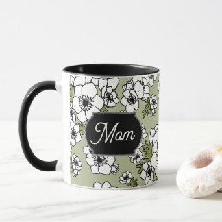 Muttertag Anemone Floral Tasse