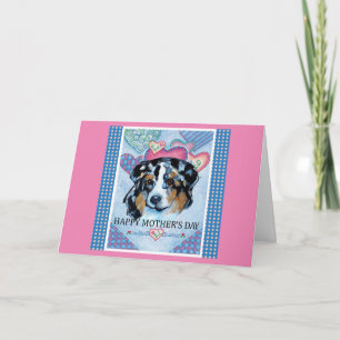 MUTTERTAG AUSTRALIAN SHEPHERD KARTE