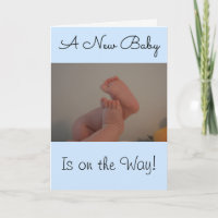 Muttertag Baby Feet Blue Rattle