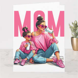 Muttertag Best Mum3 Super-Mama-Karte Karte
