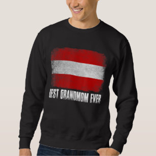 Muttertag Beste Großmutter hat Österreich je gestö Sweatshirt