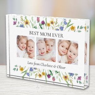 Muttertag Beste Mama Aller Zeiten Floral Fotoblock