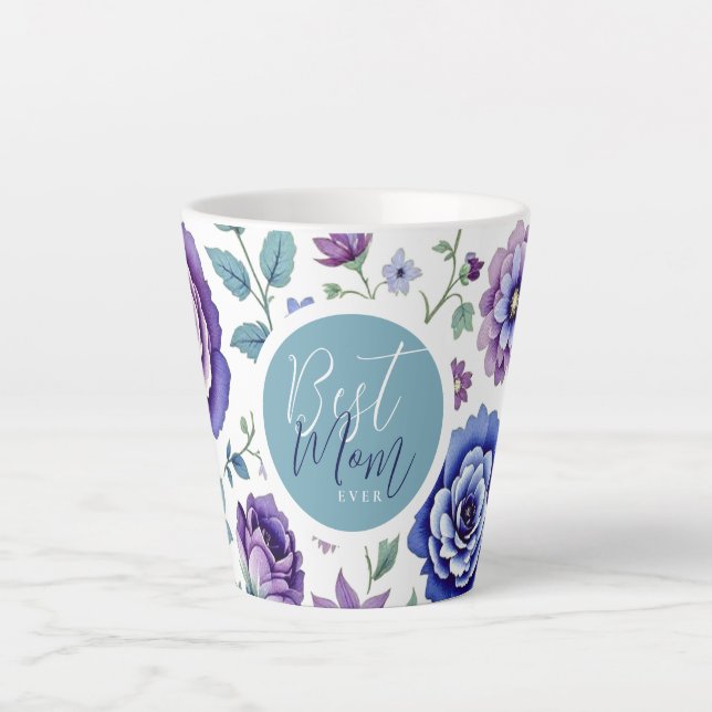 Muttertag Beste Mama je Milchtasse (Vorderseite)
