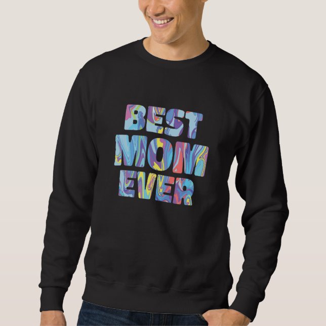 Muttertag beste Mama je Sweatshirt (Vorderseite)