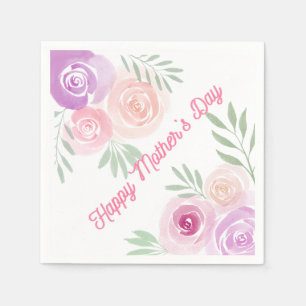 Muttertag Blumenpapier Cocktail Napkin Serviette