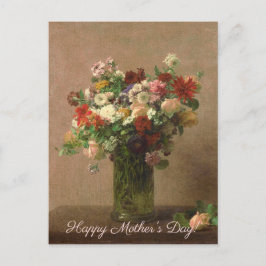 Muttertag - Blumenstrauß | Französische Fine Art A Postkarte