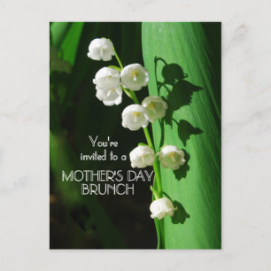 Muttertag Brunch Einladung Lily of the Valley