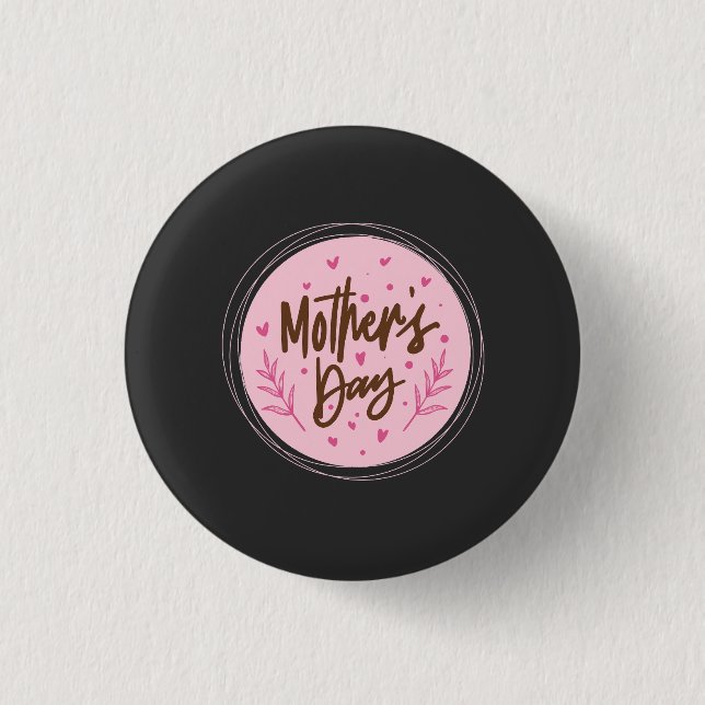Muttertag Button (Vorderseite)