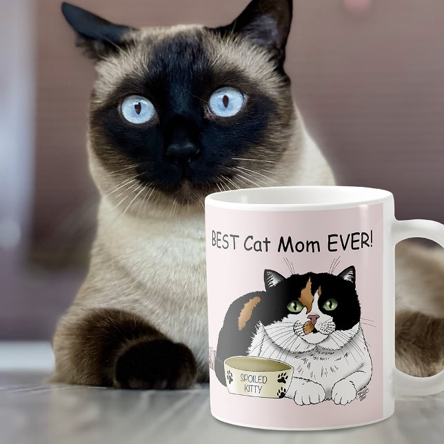 Muttertag Calico Katze Kaffeetasse (Von Creator hochgeladen)
