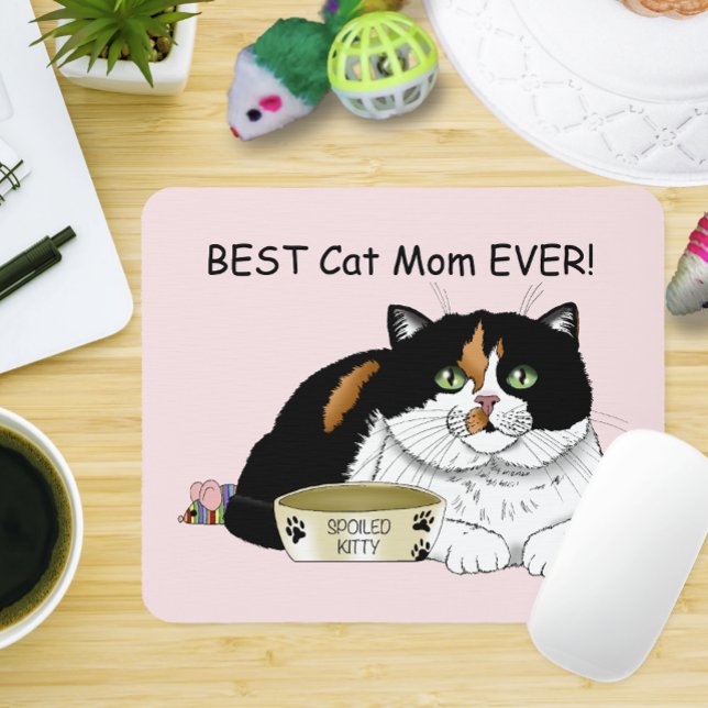 Muttertag Calico Katze Mousepad (Von Creator hochgeladen)