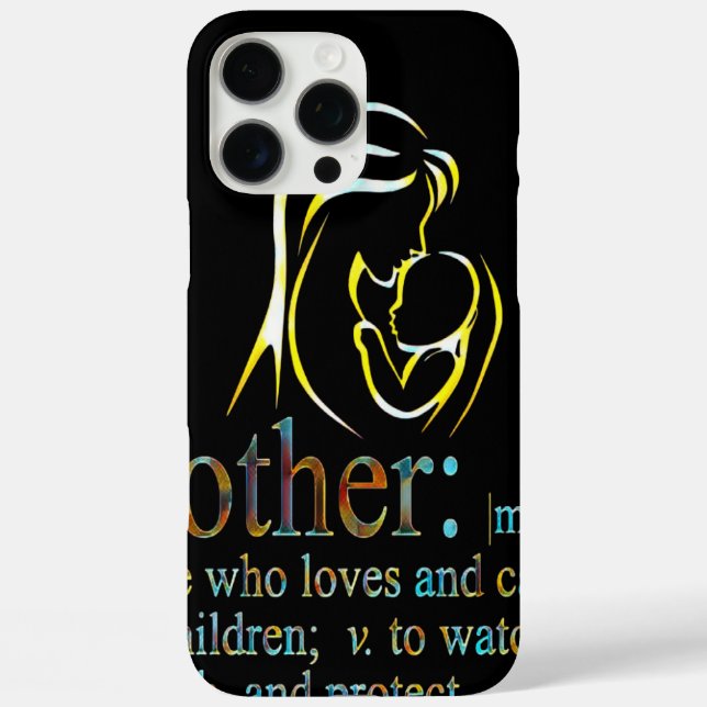Muttertag  Case-Mate iPhone hülle (Rückseite)