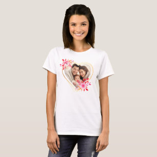 Muttertag Custom Happy Familie Foto Mommy T-Shirt