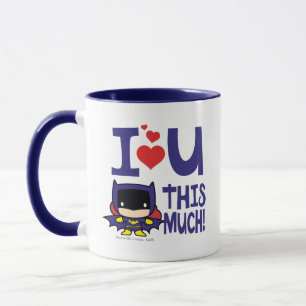 Muttertag der Batgirl I Liebe U So viel! Tasse