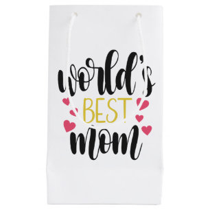 Muttertag der besten Mama der Welt  Geschenktasche Kleine Geschenktüte