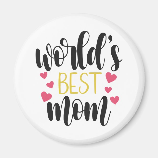 Muttertag der besten Mama der Welt | Magnet (Vorne)