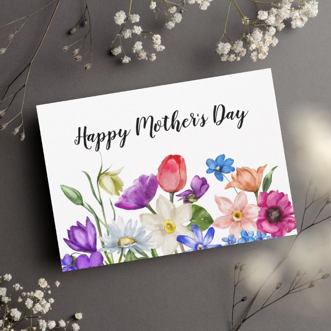 Muttertag der blühenden Wildblume (Von Creator hochgeladen)