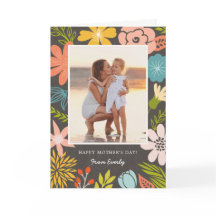 Muttertag der Blumenrahmen-Foto