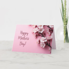 Muttertag der Kirsche blüht Feiertagskarte