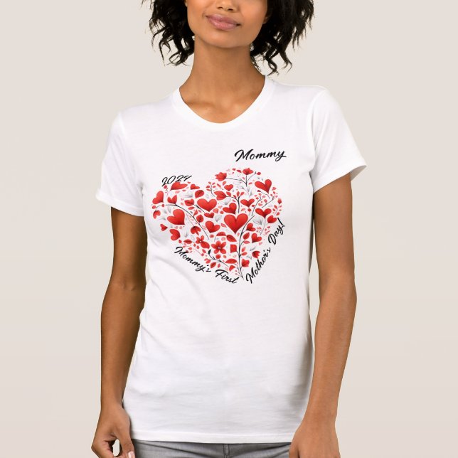 "Muttertag der Mutter" - individuell gestaltbare F T-Shirt (Vorderseite)