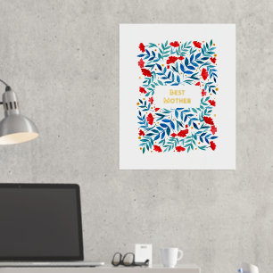 Muttertag der Mutter Magischer Garten Foliendrucke