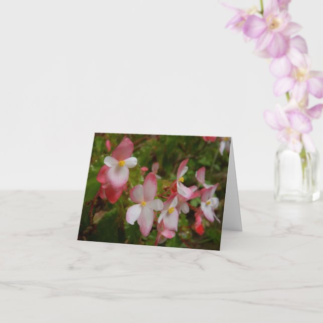 Muttertag der rosa Blume Karte (Orchidee)