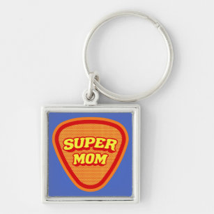 Muttertag der Super-Mama Schlüsselanhänger