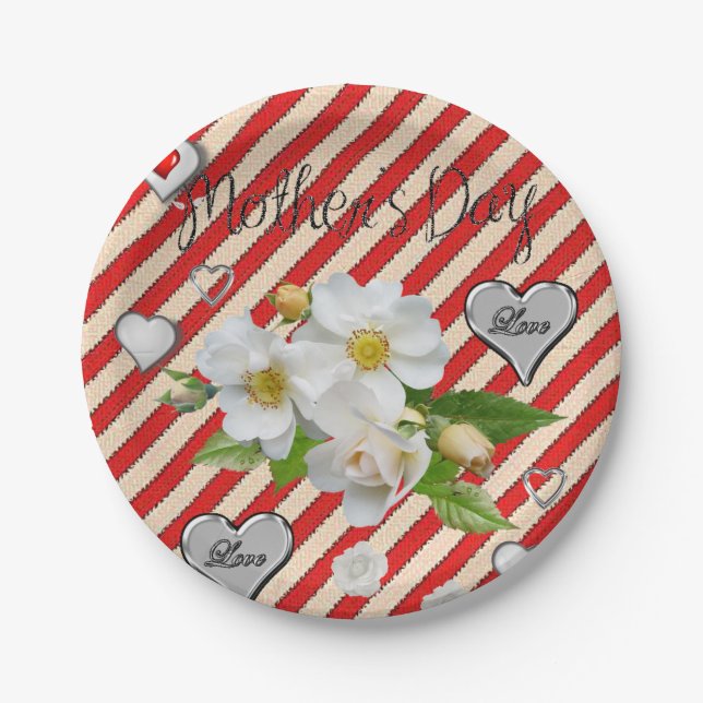 Muttertag der Teller (Vorderseite)