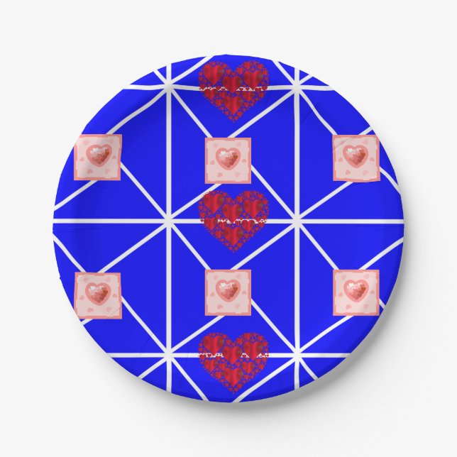 Muttertag der Teller (Vorderseite)