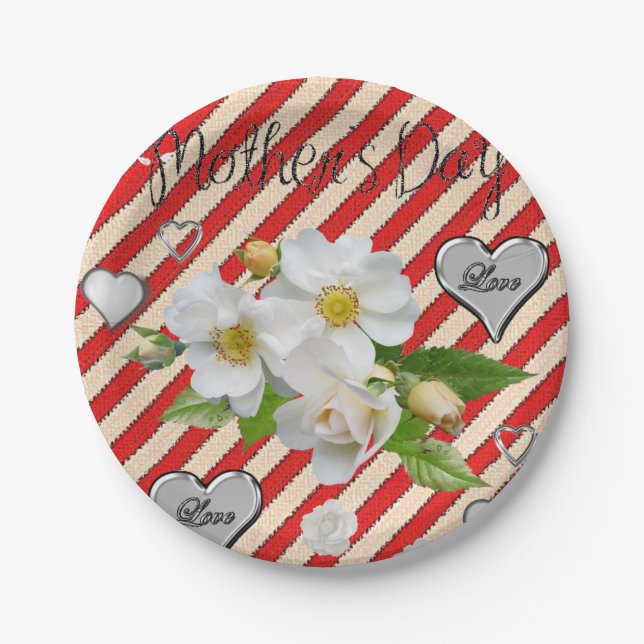 Muttertag der Teller (Vorderseite)