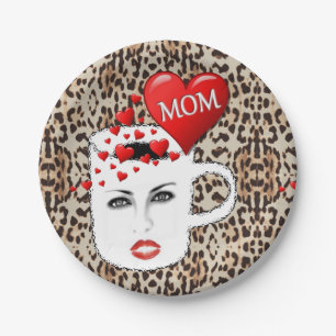 Muttertag der Teller