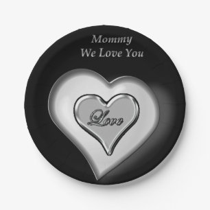 Muttertag der Teller