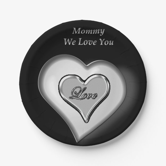 Muttertag der Teller (Vorderseite)