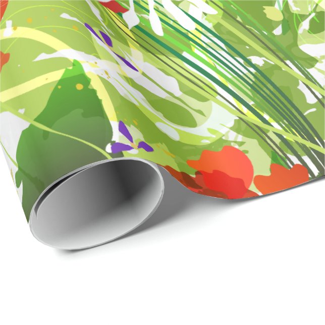 Muttertag des Glücks 28 Geschenkpapier (Rolleneckpunkt)