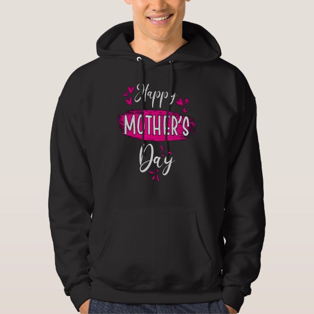 Muttertag des Glücks Hoodie (Vorderseite)