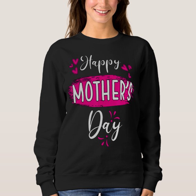 Muttertag des Glücks Sweatshirt (Vorderseite)