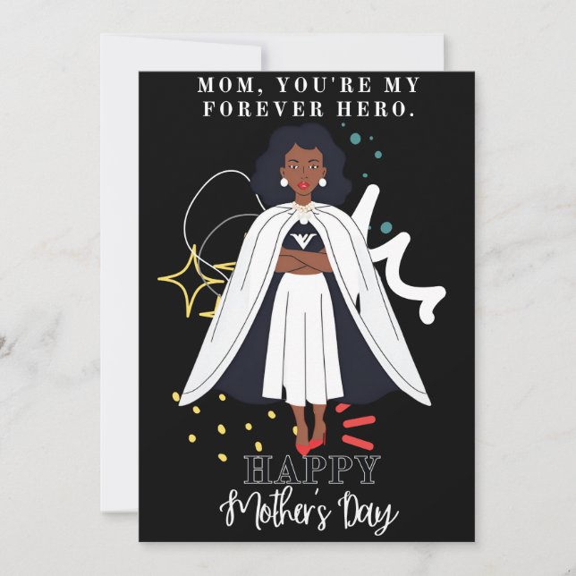 Muttertag Einladung (Vorderseite)