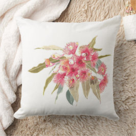 Muttertag Einzigartig Rosa Flora Wasserfarbe Kissen