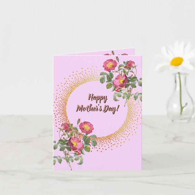 Muttertag English Garden Floral Karte (Von Creator hochgeladen)