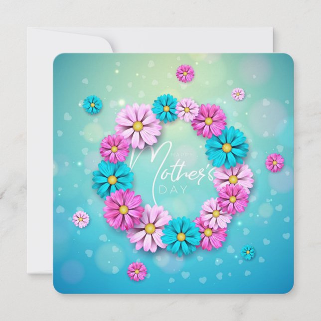 Muttertag Feiertagskarte (Vorderseite)