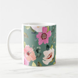 Muttertag Floral Kaffeetasse