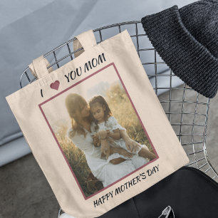 Muttertag Foto Tote Tasche Personalisiertes Gesc
