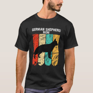 Muttertag für Hunde Deutsche Schäferhirte Mama T-Shirt