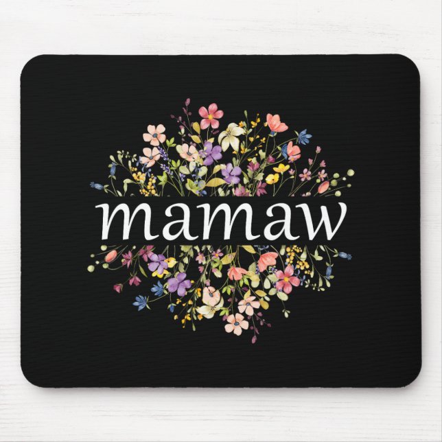 Muttertag für Mama Wildblume Blumenfrauen#39; #3 Mousepad (Vorne)
