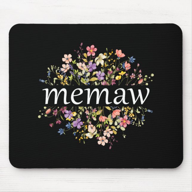 Muttertag für Mama Wildblume Blumenfrauen#39; #3 Mousepad (Vorne)
