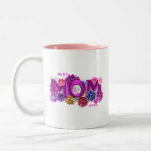 Muttertag für Mutter, Mama, Mutti Zweifarbige Tasse