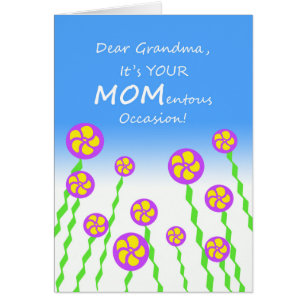 Muttertag für Oma MOMentous Occasion Pun