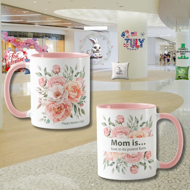 Muttertag "Garten der Liebe" Tasse (Von Creator hochgeladen)