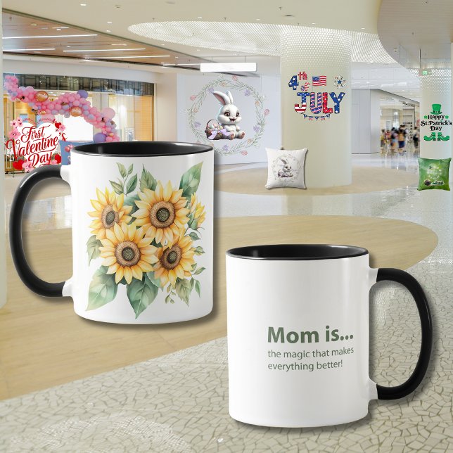Muttertag "Garten der Liebe" Tasse (Von Creator hochgeladen)