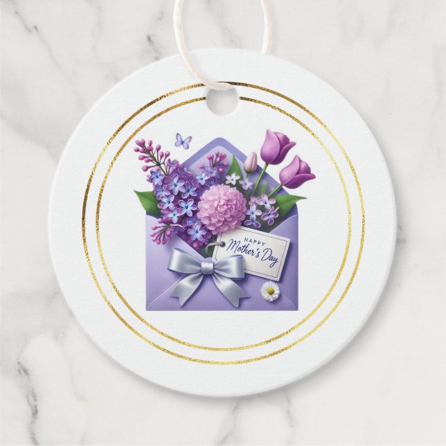 Muttertag Geschenk-Anhänger Geschenkanhänger (Vorderseite)