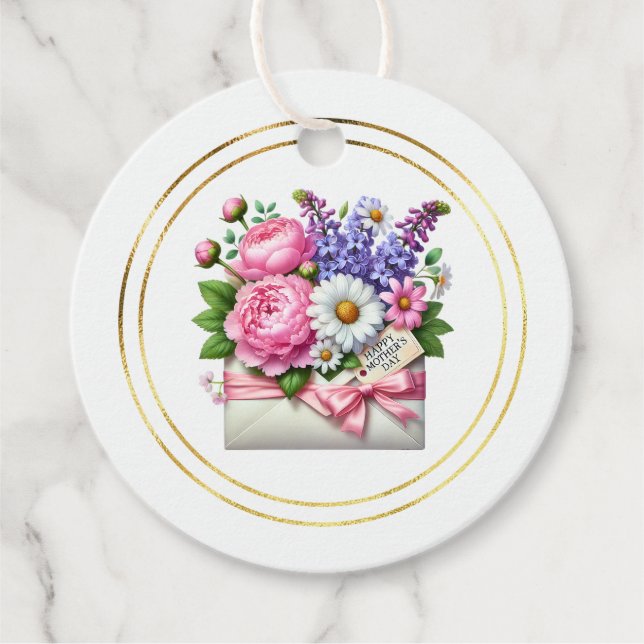 Muttertag Geschenk-Anhänger Geschenkanhänger (Vorderseite)